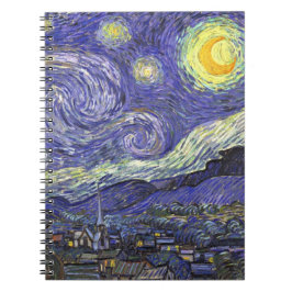 Cuaderno Noche estrellada de Vincent van Gogh