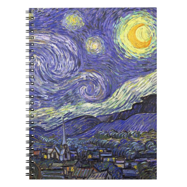 Cuaderno Noche estrellada de Vincent van Gogh (Frente)