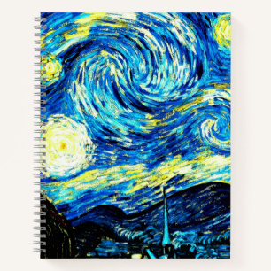 Cuaderno Noche estrellada de Vincent van Gogh