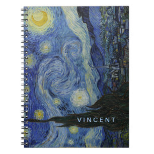 Cuaderno Noche estrellada Vincent van Gogh
