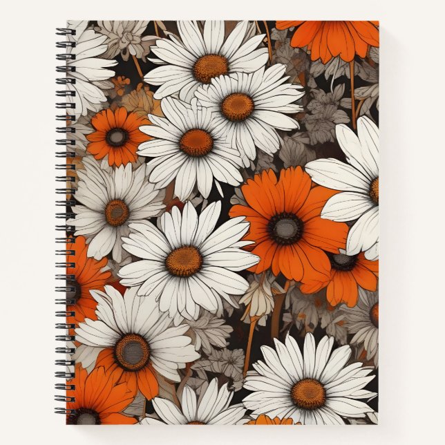 Cuaderno Noche Floral (Anverso)