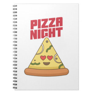 Cuaderno Noche Pizza