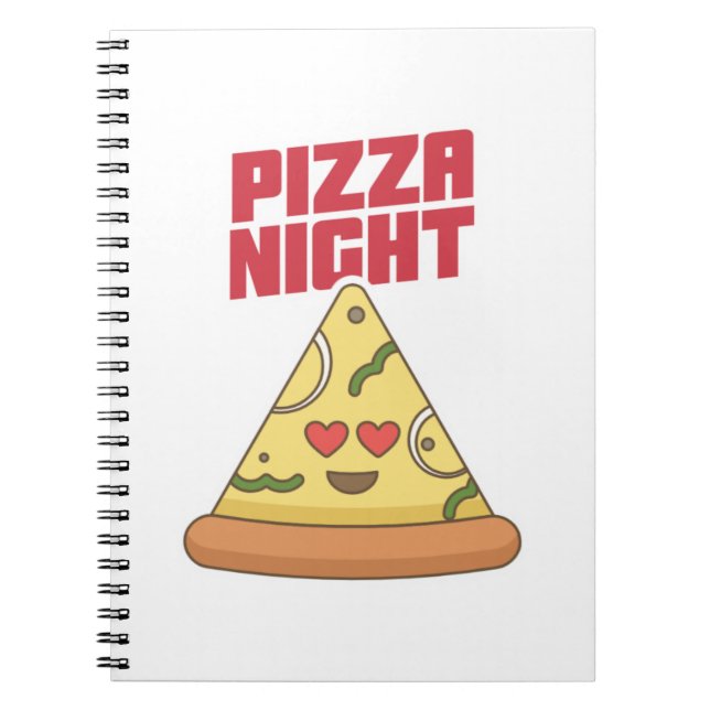 Cuaderno Noche Pizza (Frente)