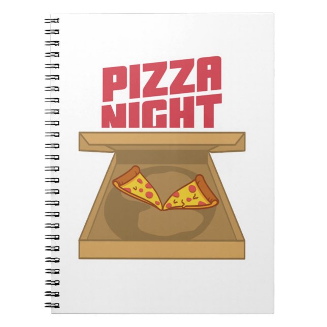 Cuaderno Noche Pizza (Frente)