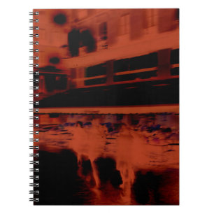 Cuaderno Noche roja de París. Movimiento borroso de Guay