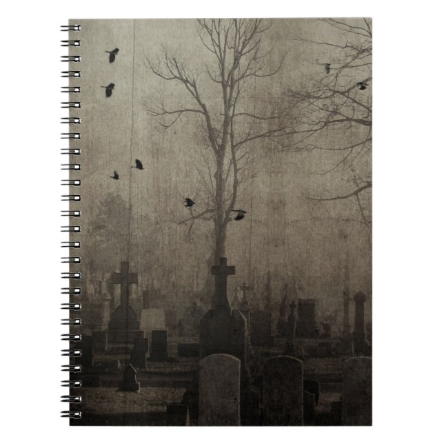 Cuaderno Noche Sombrísima De Crows (Frente)