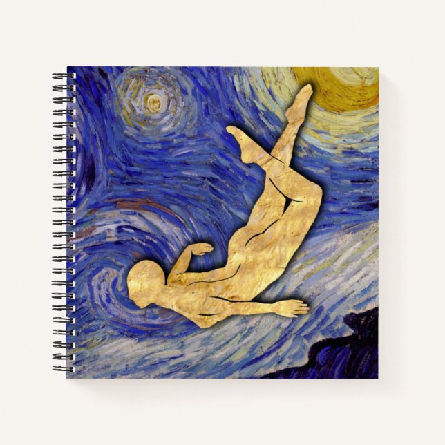 Cuaderno Noche Vincent Van Gogh Starry (Anverso)