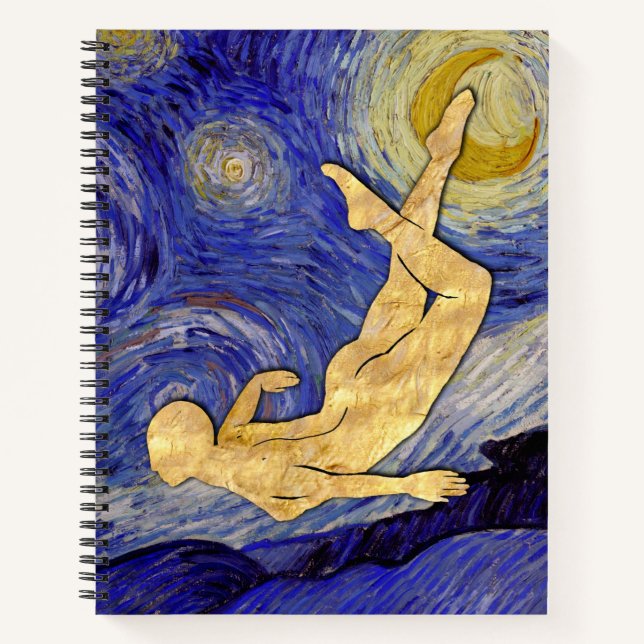 Cuaderno Noche Vincent Van Gogh Starry (Anverso)