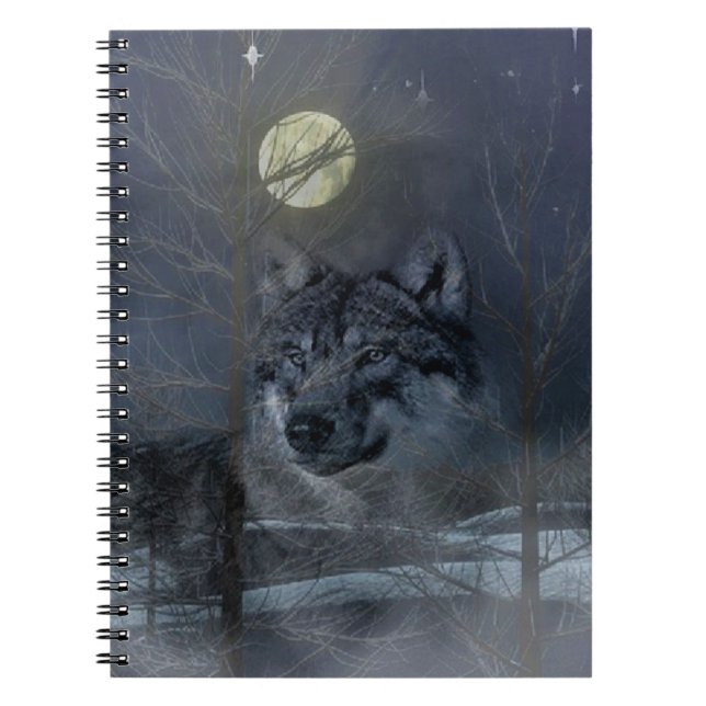 Cuaderno Noche Wolf Spirit Moon (Frente)