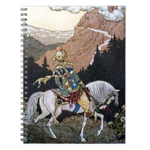 Cuaderno Noches árabes Caballero Príncipe sobre Caballo Bla