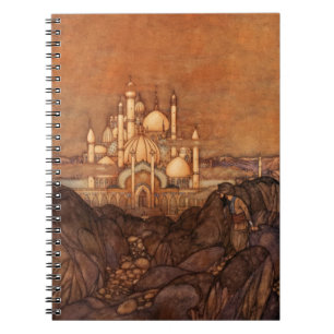 Cuaderno Noches árabes de la arquitectura de Edmun Dulac