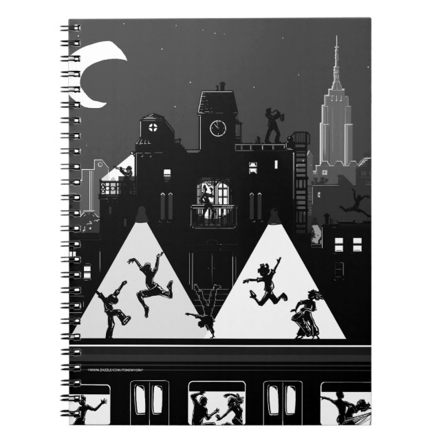 Cuaderno Noches de Boogie de Nueva York (Frente)