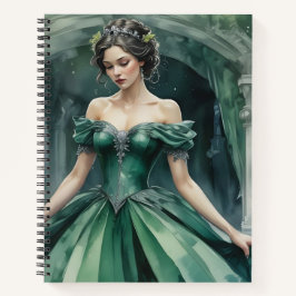 Cuaderno Nocturna Esmeralda