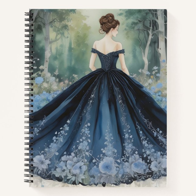 Cuaderno Nocturne Bleu (Anverso)