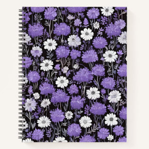 Cuaderno Nocturno y Floral