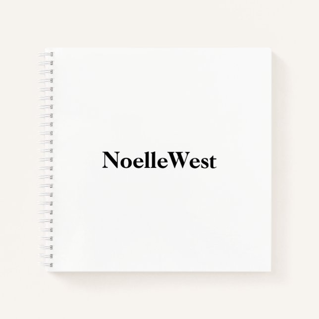 Cuaderno NoelleWest Dot Grid Journal (Anverso)