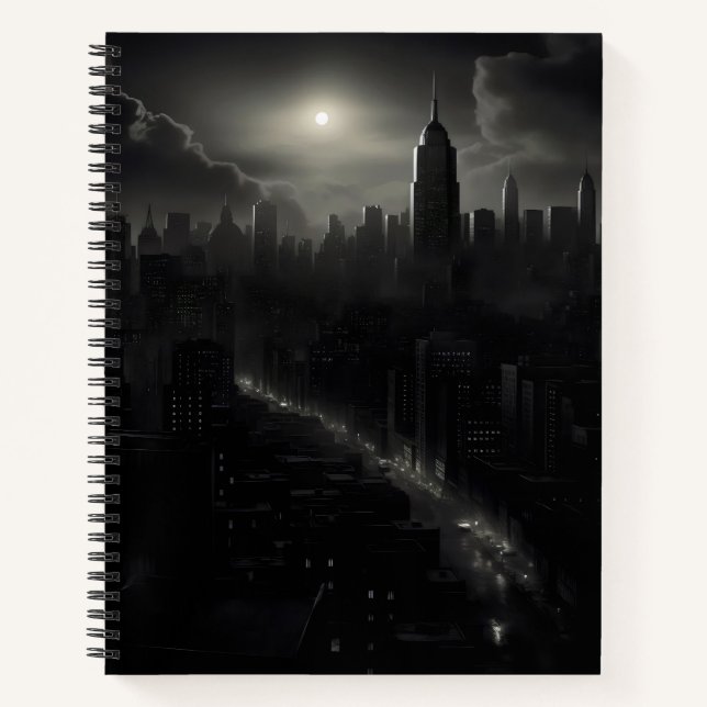 Cuaderno Noir City Cityscape (Anverso)