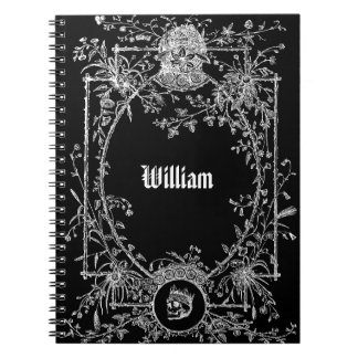 Cuaderno Noir Nights Notebook - Diario gótico oscuro