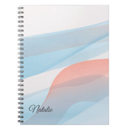Cuaderno Nombramiento mínimo azul Pastel para bloc de notas