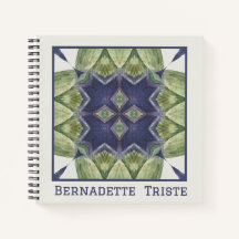 Nombre acuarela Resumen Patrón geométrico azul