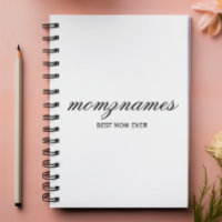 Nombre con caligrafía de la mejor mamá personaliza