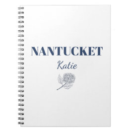 Cuaderno Nombre de ciudad costera personalizado