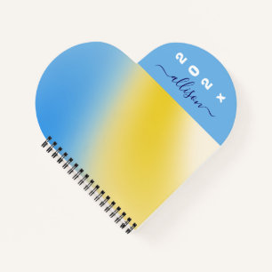 Cuaderno nombre de fondo mágico Personalizado