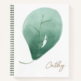 Cuaderno Nombre de hoja personalizado Bloc de notas blanco