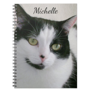 Cuaderno Nombre de la foto del gato