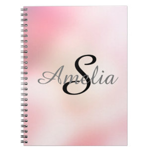 Cuaderno Nombre de las parqueas Purpurinas Girales personal