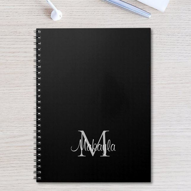 Cuaderno Nombre de monograma personalizado Bloc de notas ne (Subido por el creador)