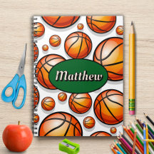 nombre de patrón de baloncesto verde