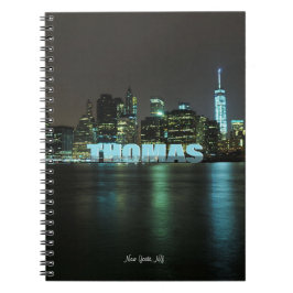 Cuaderno Nombre del horizonte el | de New York City