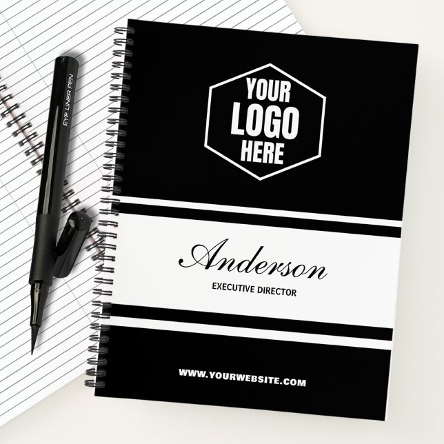 Cuaderno Nombre del logotipo de la compañía Título del guió (Subido por el creador)