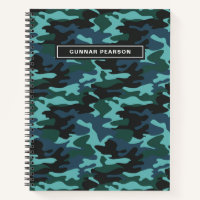 Nombre del patrón de camuflaje moderno Azul