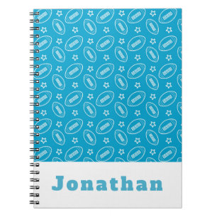 Cuaderno Nombre del patrón de estribillo de estrella de fút