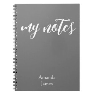 Cuaderno nombre del personalizable, nombre personal