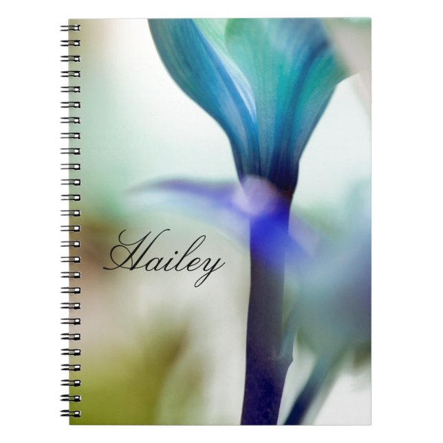 Cuaderno Nombre del personalizable Portátil de foto de espi (Frente)