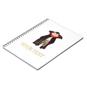 Cuaderno Nombre del personalizado del vampiro de Drácula