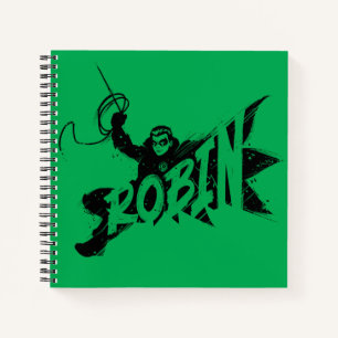 Cuaderno Nombre del Pincel de Tinta Robin