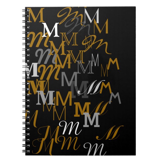 Cuaderno nombre inicial del patrón (Frente)