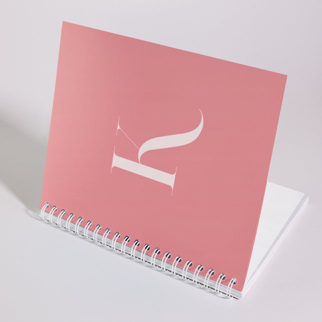 Cuaderno Nombre inicial femenino personalizado Tipografía r (Subido por el creador)