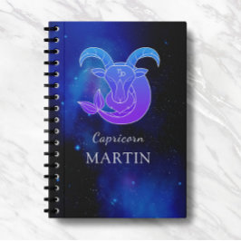Cuaderno Nombre mágico con signo de zodiaco para portátil C