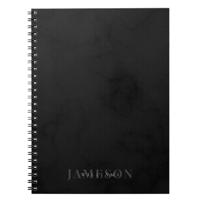 Cuaderno Nombre moderno personalizado | Regalo de graduació (Frente)