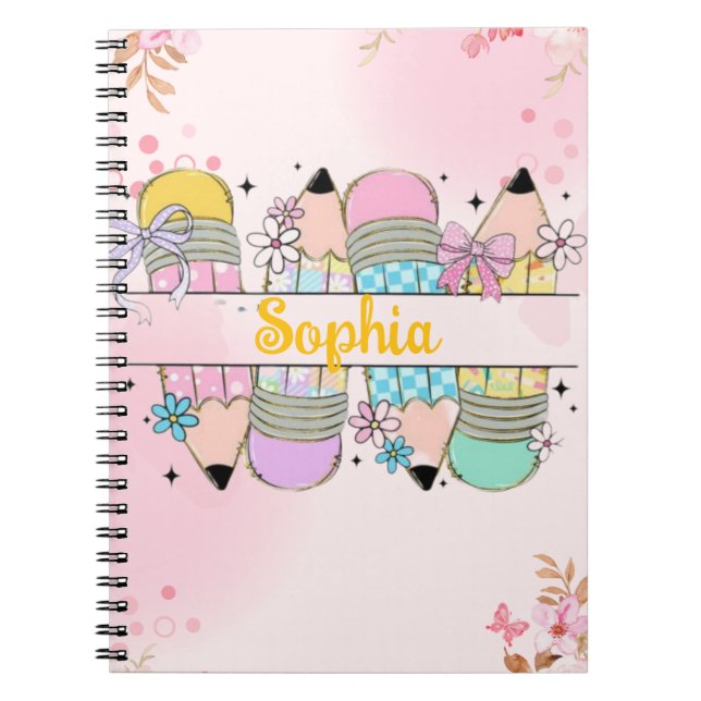 CUADERNO NOMBRE PERSONALIZABLE (Frente)