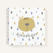 Nombre personalizable gato lindo