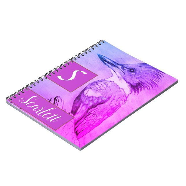 Cuaderno Nombre personalizado (Lado Izquierdo)