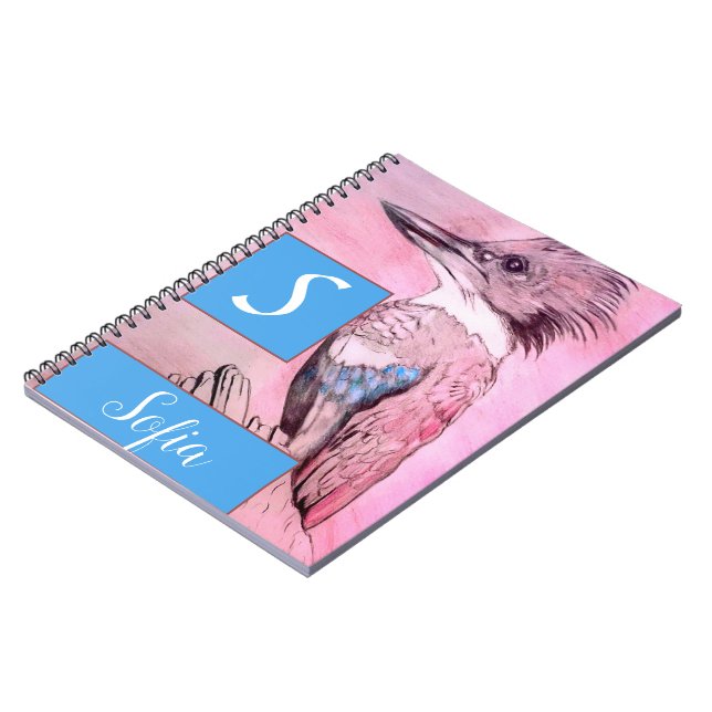 Cuaderno Nombre personalizado (Lado Izquierdo)