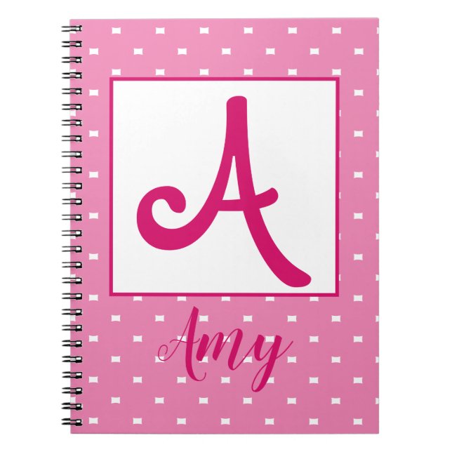 Cuaderno Nombre personalizado (Frente)