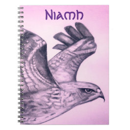 Cuaderno Nombre personalizado Bella Bird Notebook